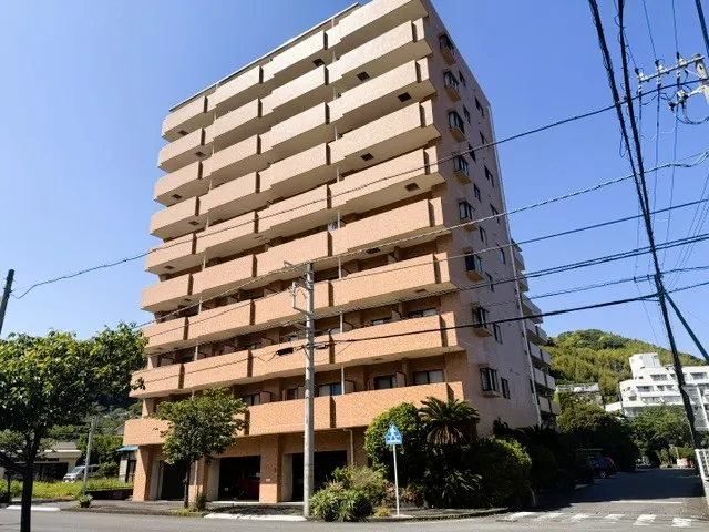 ライオンズマンション片瀬白田 　4階（東伊豆）　温泉大浴場付リゾートマンション｜平坦地アクセス良好　